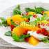 Салат с моцареллой и помидорами - классика вкуса Салат с моцареллой маслинами и черри